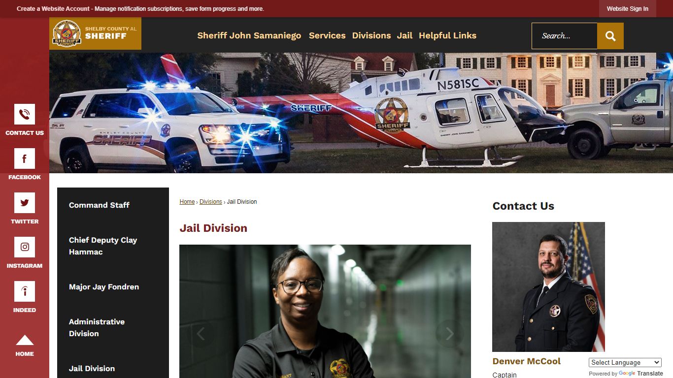 Jail Division | Shelby County Sheriff, AL